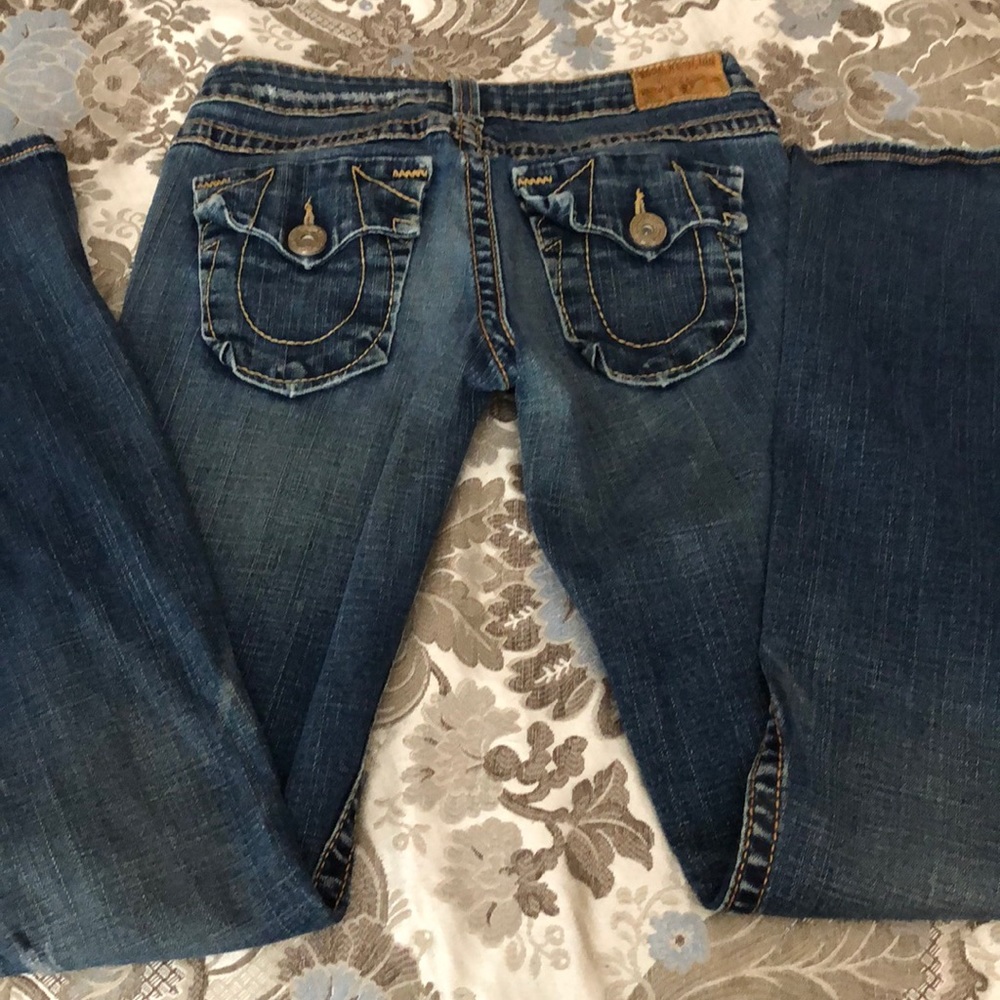 True Religion Jeans. Flare leg. Used. Size 30